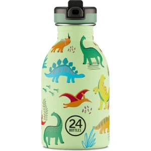 Kids Bottle Jurassic Friends Pipetli Paslanmaz Çelik Çocuk Su Matarası 250 ml
