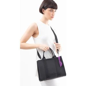 United Colors of Benetton Kadın Omuz ve El Çanta BNT 1526 - Siyah