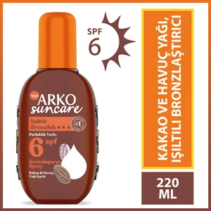 Suncare Spf6 Bronzlaştırıcı Güneş Yağı Sprey 220 ml