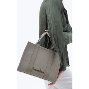 United Colors of Benetton Kadın Omuz ve El Çanta BNT 1526 - Yeşil