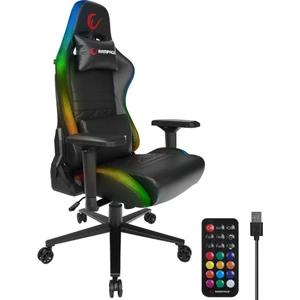 KL-R19 Moncher Rgb Aydınlatmalı Siyah Oyuncu Koltuğu