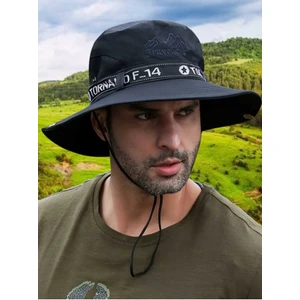 Unisex Yazlık Geniş Kenarlı Fileli Katlanabilir Safari Outdoor Plaj Şapkası
