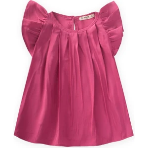 Pilikaşe Bluz 2-8 Yaş Fuşya