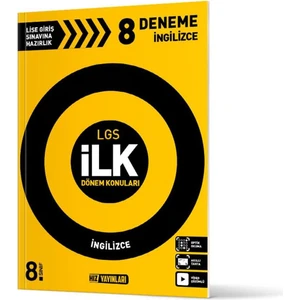 Hız Yayınları 8. Sınıf İlk Dönem Konuları İngilizce Deneme