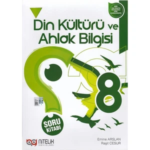 Nitelik Yayınları 8. Sınıf Din Kültürü ve Ahlak Bilgisi Soru Kitabı