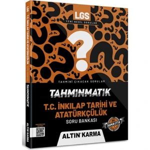 Altın Karma Yayınları LGS 8. Sınıf T.C. İnkılap Tarihi ve Atatürkçülük Soru Bankası