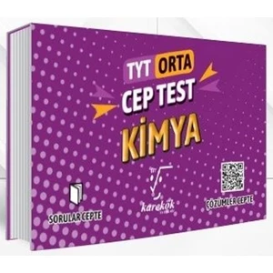 Karekök Yayıncılık TYT Cep Test Kimya Orta