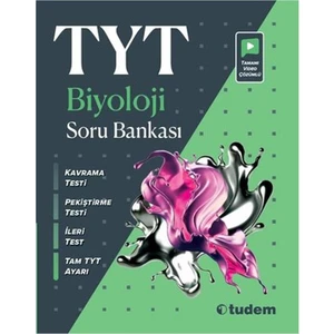 Tudem Yayınları TYT  Biyoloji Soru Bankası