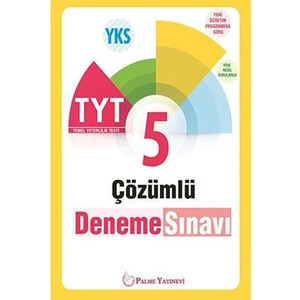 Palme Yayıncılık TYT 5 Çözümlü Deneme Sınavı