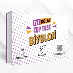 Karekök Yayıncılık TYT Cep Test Biyoloji Kolay