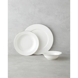 Parma Porselen Yemek Takımı 12 Parça 4 Kişilik Silver