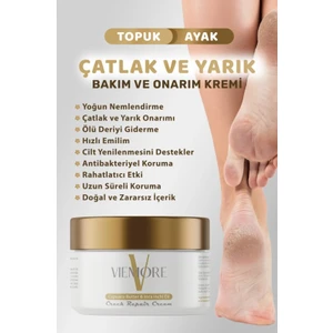 Çatlak ve Yarık Bakım Kremi 100 ml Hızla Emilim ve Yoğun Nemlendirme Özelliği
