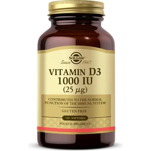 Vitamin D3 1000 Iu 100 Kapsül
