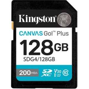 Kıngston 128GB Sd Canvas Go+ SDG4/128GB