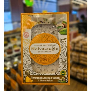 Tereyağlı Antep Fıstıklı Çekme Helva 250gr