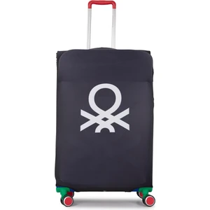 United Colors Of Benetton Büyük Boy Koruyucu Valiz Kılıfı Likralı Siyah