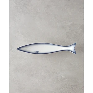 Marinova Porselen Çerezlik 27 cm Mavi-Beyaz