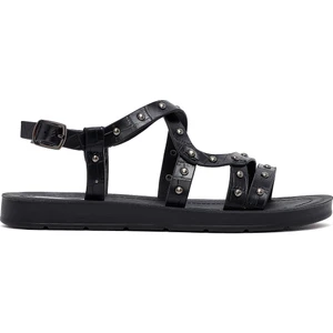 Kadın Siyah Kroko Sandalet 25SFE4642E3