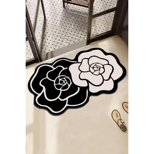 Bungari Rose Banyo Paspası 60X100CM Kaydırmaz Tabanlı Djtbanyo