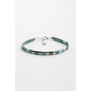 So CHIC Hematit Taşlı 21 cm Gümüş Erkek Bileklik