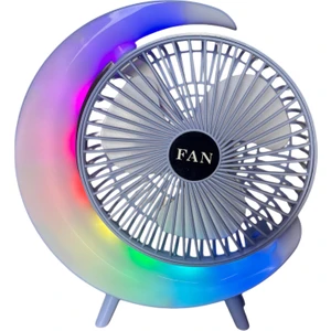 S24 Taşınabilir Masaüstü Mavi Usb Fan