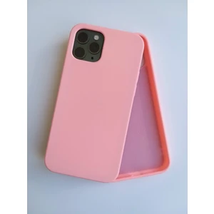 Pirok Store İphone 12/ 12 Pro İle Uyumlu Lansman İçi Kadife Esnek Silikon Kılıf