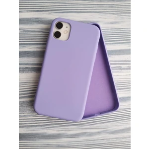 Pirok Store İphone 11 İle Uyumlu Logosuz Lansman İçi Kadife Esnek Silikon Kılıf