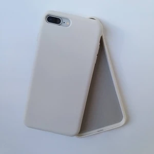 Pirok Store İphone 7 Plus / 8 Plus ile Uyumlu LOGOSUZ  İçi Kadife Esnek Silikon Kılıf