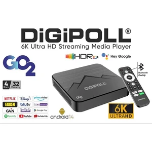 Go2 Android Box 4gb Ram 16GB Hafıza Android 14