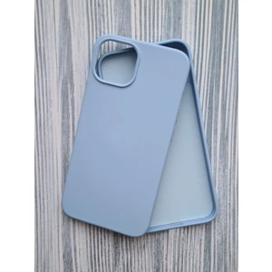 Pirok Store Apple iPhone 14 (6.1) Uyumlu Lansman Içi Kadife Silikon Kılıf