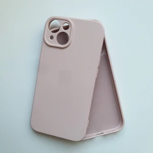 Pirok Store Apple iPhone 14 Uyumlu Kamera Korumalı Içi Kadife Silikon Kılıf