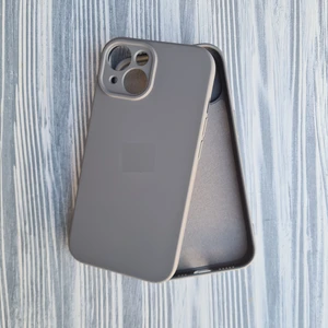 Pirok Store Apple iPhone 14 Uyumlu Kamera Korumalı Içi Kadife Silikon Kılıf