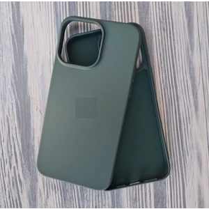 Pirok Store Apple iPhone 15 Pro Max (6.7) Uyumlu Lansman Içi Kadife Silikon Kılıf