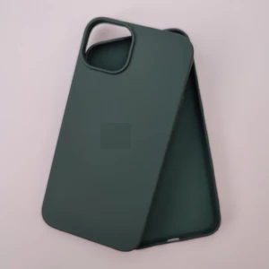 Pirok Store İphone 15 Plus İle Uyumlu  İçi Kadife Esnek  Silikon Lansman Kılıf