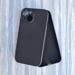 Pirok Store Apple iPhone 15 Uyumlu Kamera Korumalı Içi Kadife Silikon Kılıf