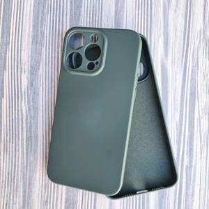 Pirok Store Apple iPhone 15 Pro Max Kamera Korumalı Içi Kadife Silikon Kılıf