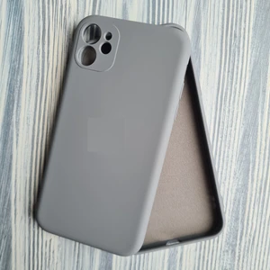 Pirok Store İphone 11 İle Uyumlu Kamera Korumalı Logosuz  Lansman İçi Kadife Esnek Silikon Kılıf