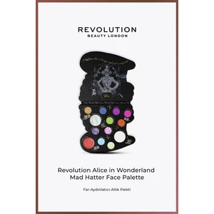 Alice In Wonderland Mad Hatter Face Palette