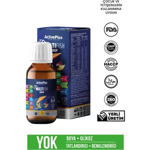 Active Plus Multifish 150 ml Şurup