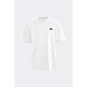 Mateo Erkek Beyaz Oversize Fit Tişört