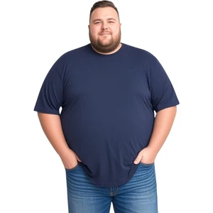 Erkek Büyük Beden Oversize Kısa Kollu T-Shirt 3xl 4xl 5xl 6xl 7xl 8xl