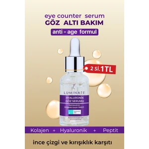 Hyaluronik Göz Altı Serumu Göz Çevresi Nemlendirici 20 Ml