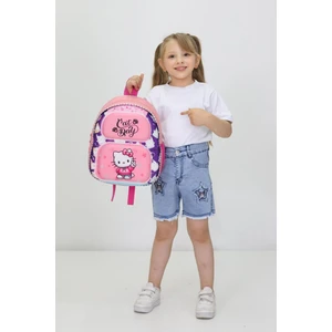 Hello Kitty Temalı Sevimli ve Şık Ortopedik Anaokulu ve Ilkokul Çantası