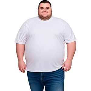 Erkek Büyük Beden Oversize Kısa Kollu T-Shirt 3xl 4xl 5xl 6xl 7xl 8xl