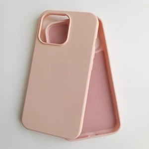 Pirok Store Apple iPhone 13 Pro 6.1 İle Uyumlu LOGOSUZ Lansman Içi Kadife Silikon Kılıf 