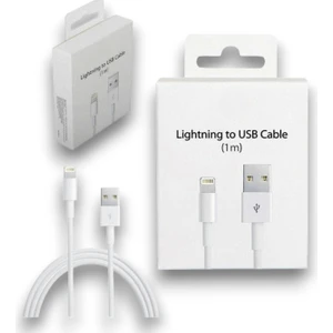Apple iPhone Uyumlu USB To Lightning Şarj Kablosu – 1 Metre | Hızlı Şarj & Veri Aktarımı | iPhone Serisi ile Uyumlu Dayanıklı Kablo