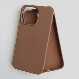 Pirok Store Apple iPhone 13 Pro 6.1 Uyumlu LOGOSUZ Lansman Içi Kadife Silikon Kılıf 