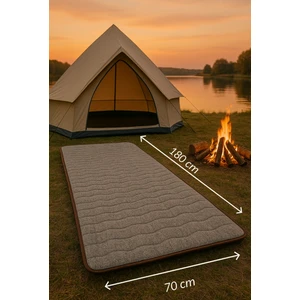 Taşınabilir Katlanır Su Geçirmez Yatak, Deprem Yatağı, Kamp Yatağı, Misafir Yatağı, Kamp Matı, 6 cm Kalınlık  70X180