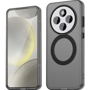 Xiaomi Redmi 14C Kılıf Kamera Çıkıntılı Mat Magsafe Özellikli Kenarları Renkli Premium Sert Kapak