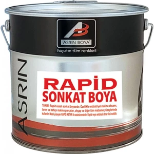 Rapid Endüstriyel Boya Mat Siyah 15 kg